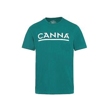 The ORIGINAL CANNA green t-shirt crew-neck