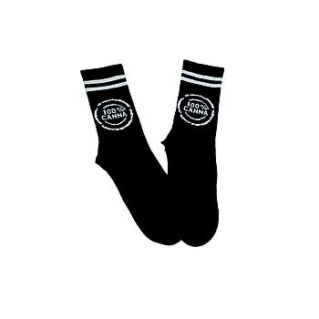 Chaussettes noires 100% CANNA