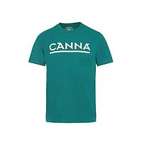 T-shirt L’ORIGINAL CANNA vert à col rond - JUNIOR