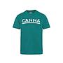 T-shirt L’ORIGINAL CANNA vert à col rond - JUNIOR