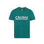 The ORIGINAL CANNA green t-shirt V-neck JUNIOR